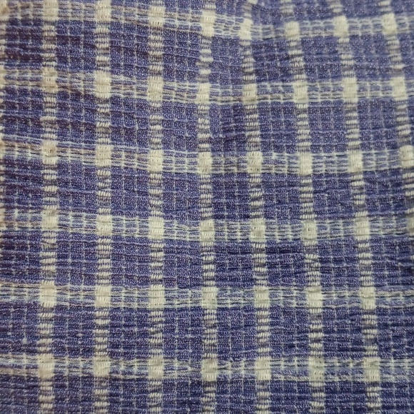 Dolls Kill × Bailey Rose Violet Purple & White Gingham Halter Crop Top (M) 🪻 - Picture 5 of 13